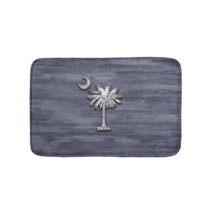 Tapis De Bain Russe Caroline du Sud Palmetto et Lune