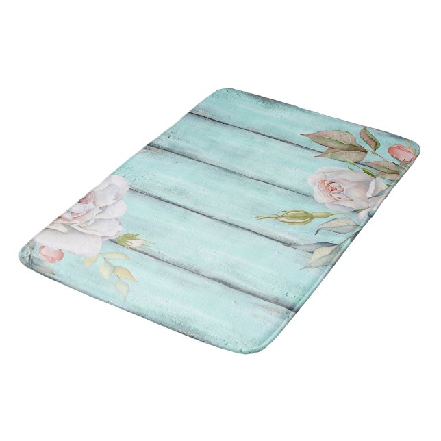 Tapis de bain rustique au style champêtre décontra (Angle)