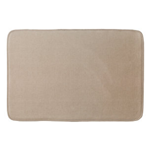 Tapis De Bain Rustique Kraft papier blanc Modèle personnalisé