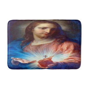 Tapis De Bain Sacré Coeur de Jésus