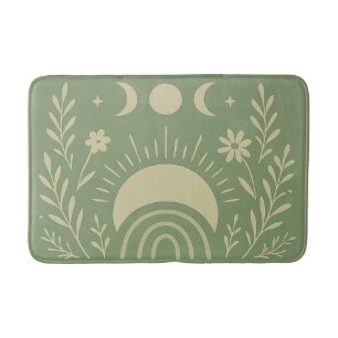 Tapis De Bain Sage Green Céleste Mat