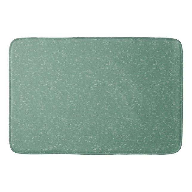 Tapis De Bain Sage moderne Mat de bain vert et blanc (Devant)