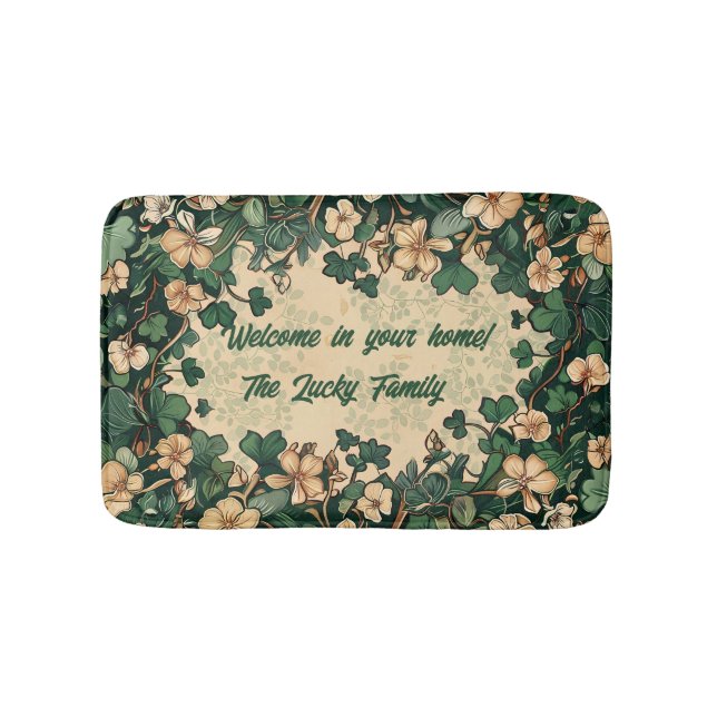 Tapis De Bain Saint-Patrick personnalisable (Devant)