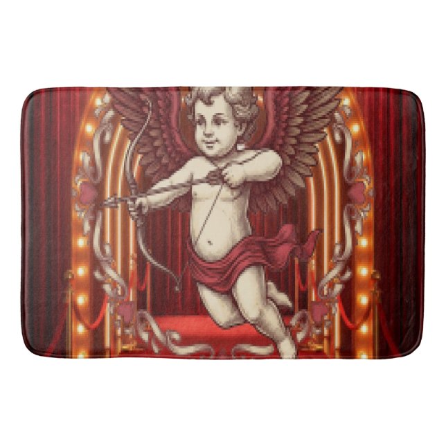 Tapis De Bain Saint-Valentin vintage  (Devant)