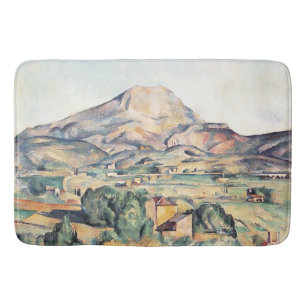 Tapis De Bain Saint-Victoire Barnes Mountain Paul Cezanne     