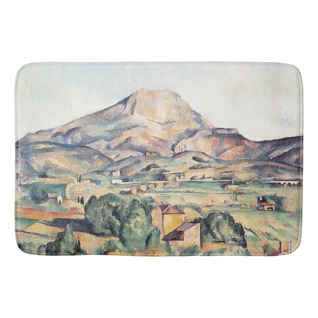 Tapis De Bain Saint-Victoire Barnes Mountain Paul Cezanne      (Devant)