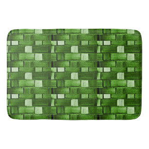 Tapis De Bain Salle de bain carrelée verte