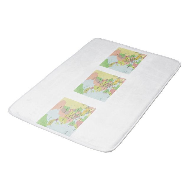 Tapis De Bain Salle de bain de Murugi Essentials Grand Mat de ba (Angle)