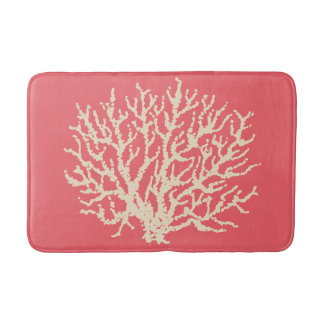 Tapis De Bain Salle de bain en corail rose
