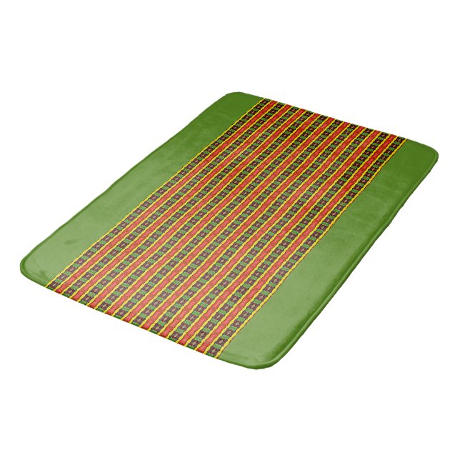 Tapis De Bain Salle de bain Eurydice avec verdure (Angle)