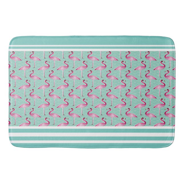 Tapis De Bain Salle de bain/Flamants roses (Devant)