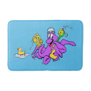 Tapis De Bain Salle de bain Octopus
