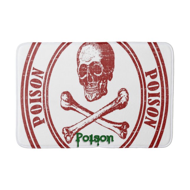 Tapis De Bain Salle de bain poison (Devant)