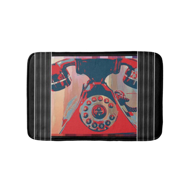 Tapis De Bain Salle de bain rétro (Devant)