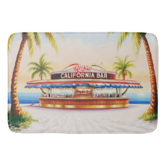 Tapis De Bain Salle de bain thème de la plage