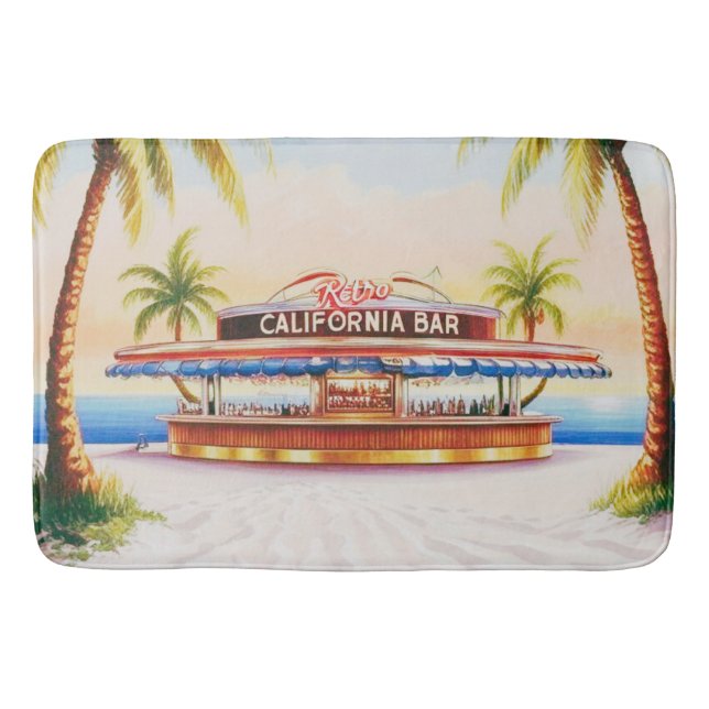 Tapis De Bain Salle de bain thème de la plage (Devant)