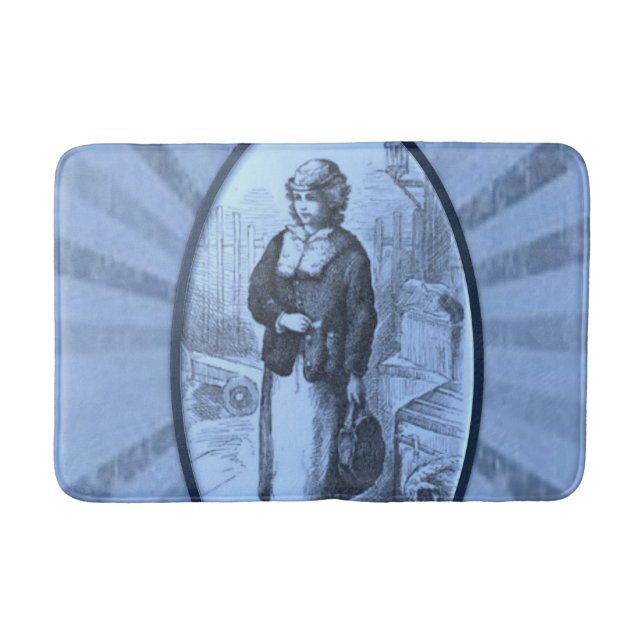 Tapis De Bain Salle de bain vintage (Devant)