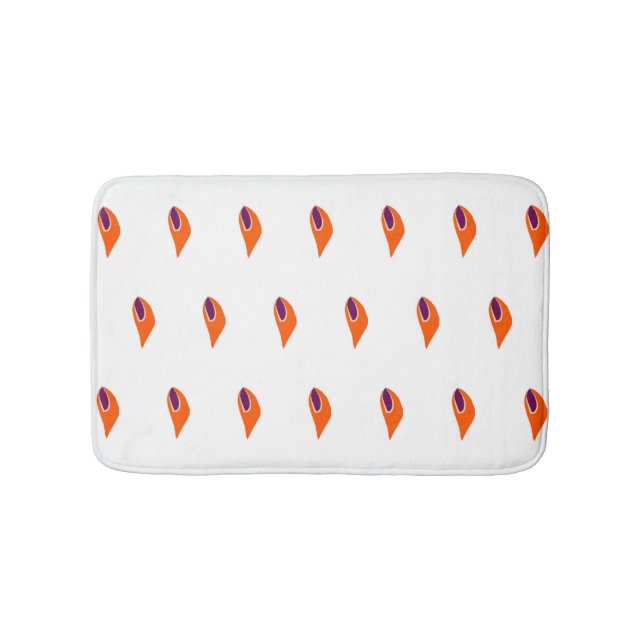 Tapis De Bain Salon de bain feuille du sol (Devant)