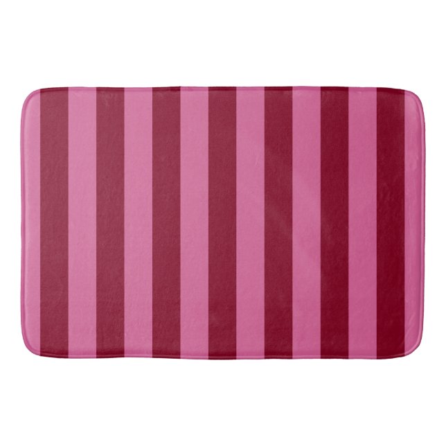 Tapis De Bain Salsa Flamingo Rayure Rose (Devant)