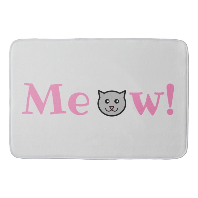 Tapis De Bain Sassy Chat Bain Mat (Devant)