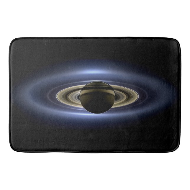 Tapis De Bain Saturne Éclipse le Soleil de Cassini Orbiter (Devant)