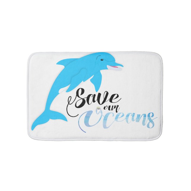 Tapis De Bain Sauvez nos océans (Devant)