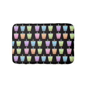 Tapis De Bain Saveurs de thé au lait Boba