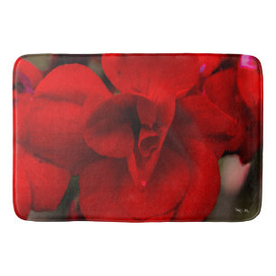 Tapis De Bain Scarlet Begonias