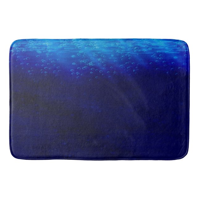 Tapis De Bain Scène De Mouvement Verticale De Baleine Vers Le Ba (Devant)
