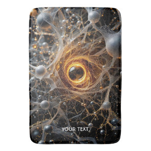 Tapis De Bain Scène spatiale Abstraite Imaginaire