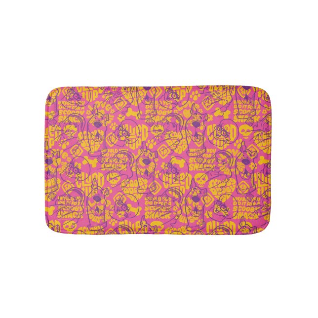 Tapis De Bain Scooby-Doo | Funky Flower Motif (Devant)