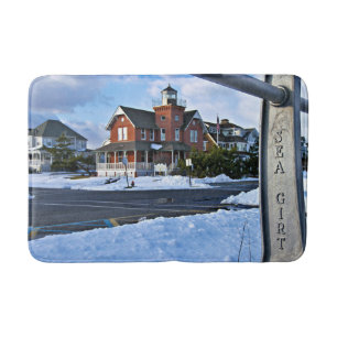 Tapis De Bain Sea Girt Lighthouse, New Jersey Bath Mat