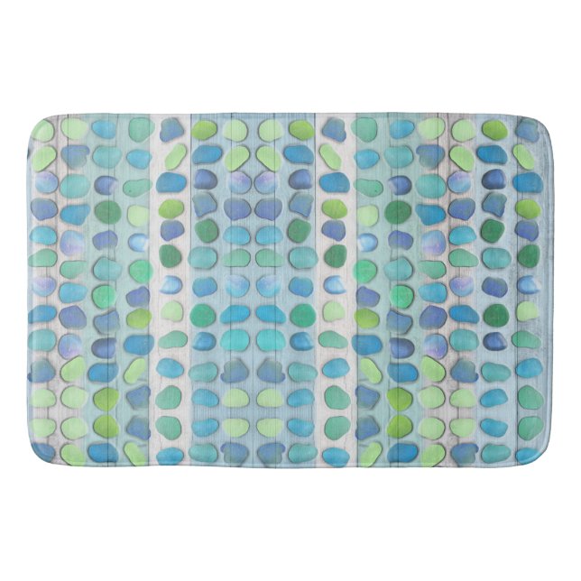 Tapis De Bain Sea Glass and Driftwood (Devant)