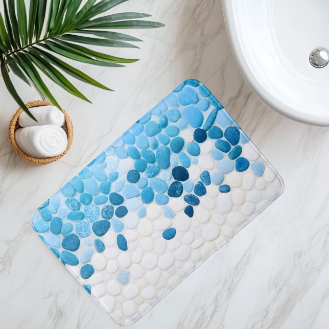 Tapis De Bain Sentier de galets imitation sous l'eau (Créateur téléchargé)