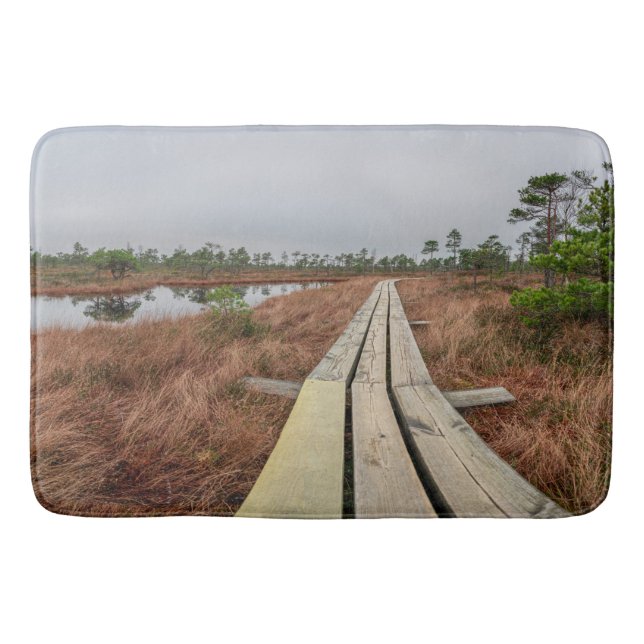 Tapis De Bain Sentier de randonnée dans le marécage (Devant)