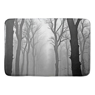 Tapis De Bain Sentier mystérieux de la forêt brumeuse