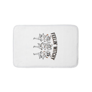 Tapis De Bain Sentiment Sorcière Rétro Sorcières Halloween