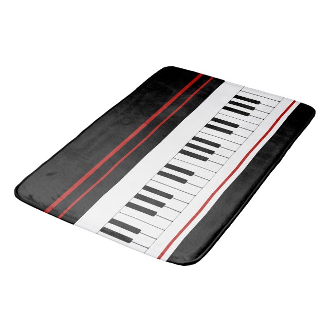 Tapis De Bain Sérénade au clavier (Angle)