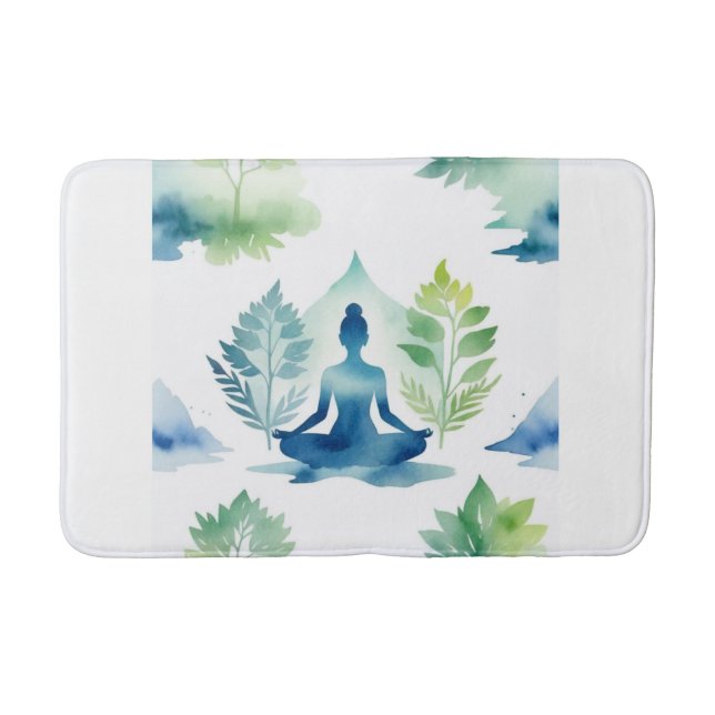 Tapis De Bain Sérénité sur Lotus (Devant)