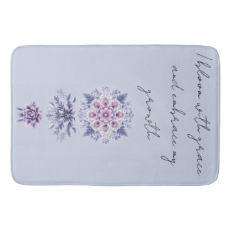 Tapis De Bain Serenity en fleurs Mandala Bath Mat