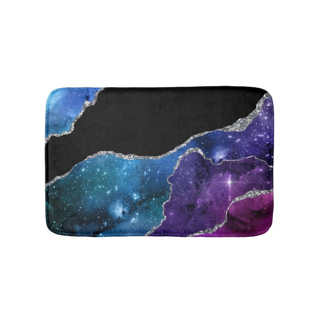 Tapis De Bain Série Galaxie Agate Design 9  (Devant)