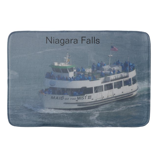 Tapis De Bain Servante de la brume sur la rivière Niagara . (Devant)