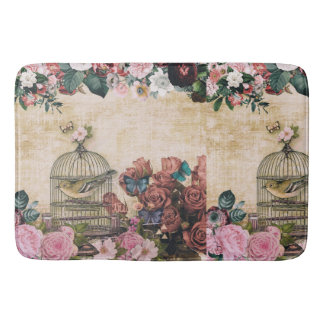 Tapis De Bain shabby chic, motif, victorien, collage vintage, ch