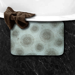 Tapis De Bain Shanty vintage   Ephémère de Compass Steampunk