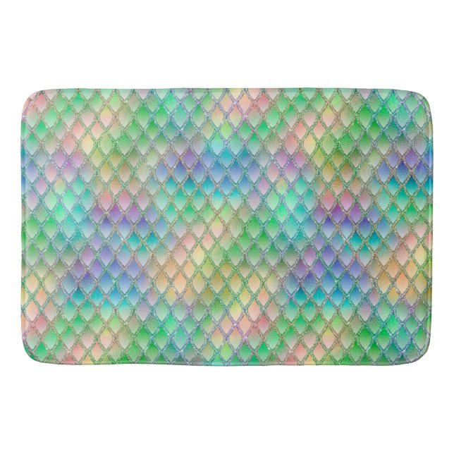Tapis De Bain Shimmerger Pastel Rainbow & Parties scintillant Dr (Devant)