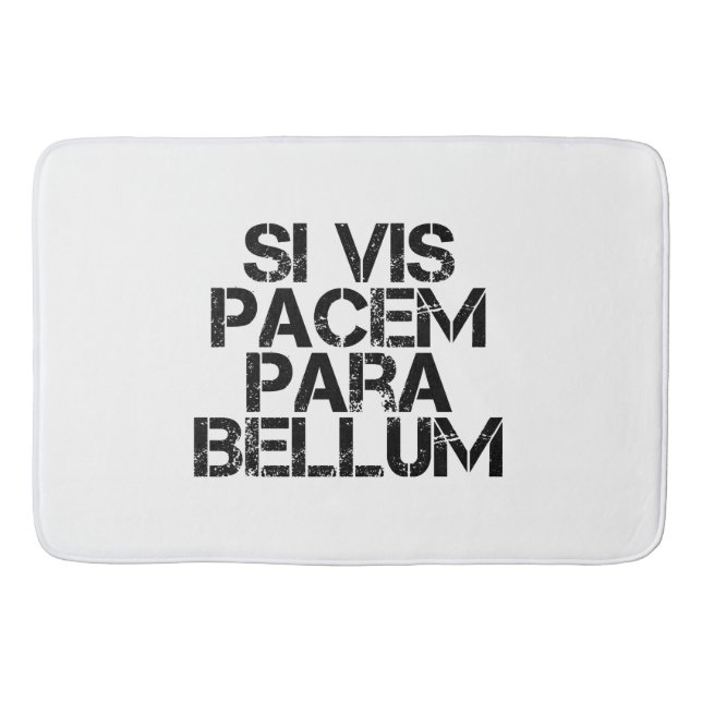 Tapis De Bain Si Vis Pacem Para Bellum (Devant)