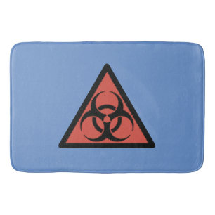 Tapis De Bain Signal biologique rouge