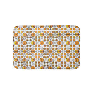 Tapis De Bain Signal traditionnel letton SUN motif géométrique V