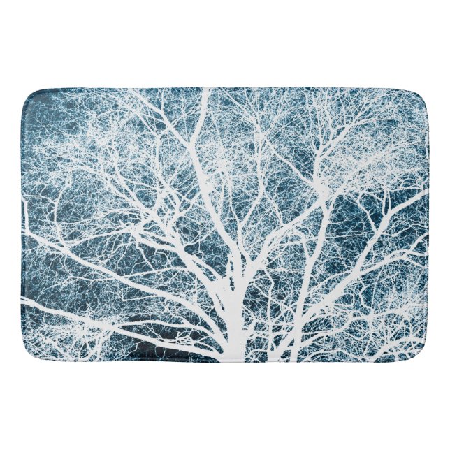 Tapis De Bain Silhouette de l'arbre (Devant)