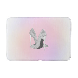 Tapis De Bain Silver Heels Pastels